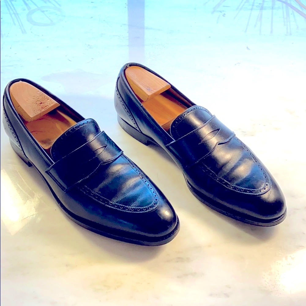 PEAL AND CO. BROOKS BROTHERS LOAFER  SIZE 12D